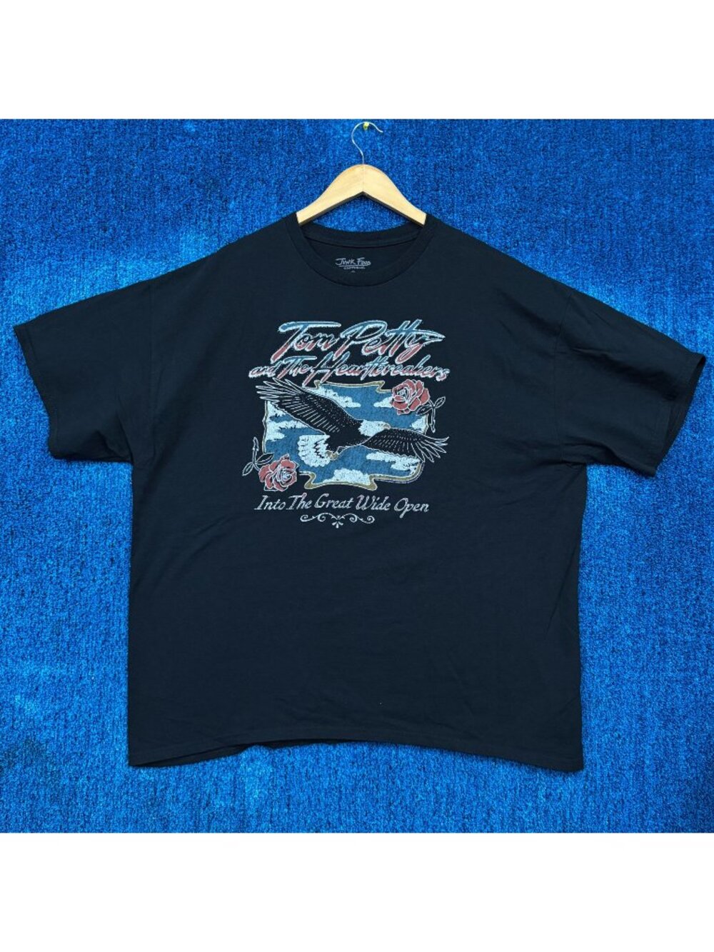 Tom Petty and The Heartbreakers Into The Great Wide Open Rock T-Shirt Size Extra